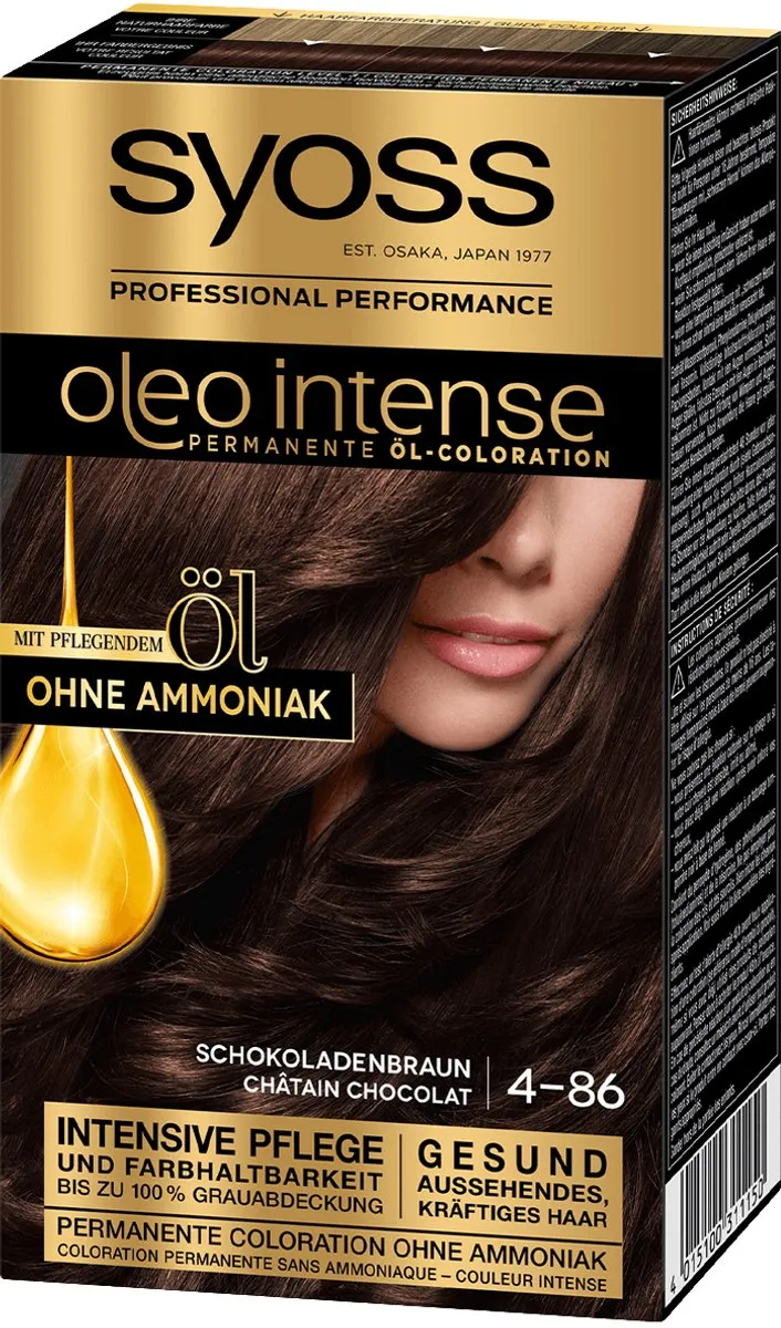SYOSS Oleo Intense 4-86 Haarkleuring