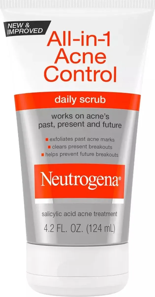 Neutrogena All-in-1 Acne Control Scrub 124ml