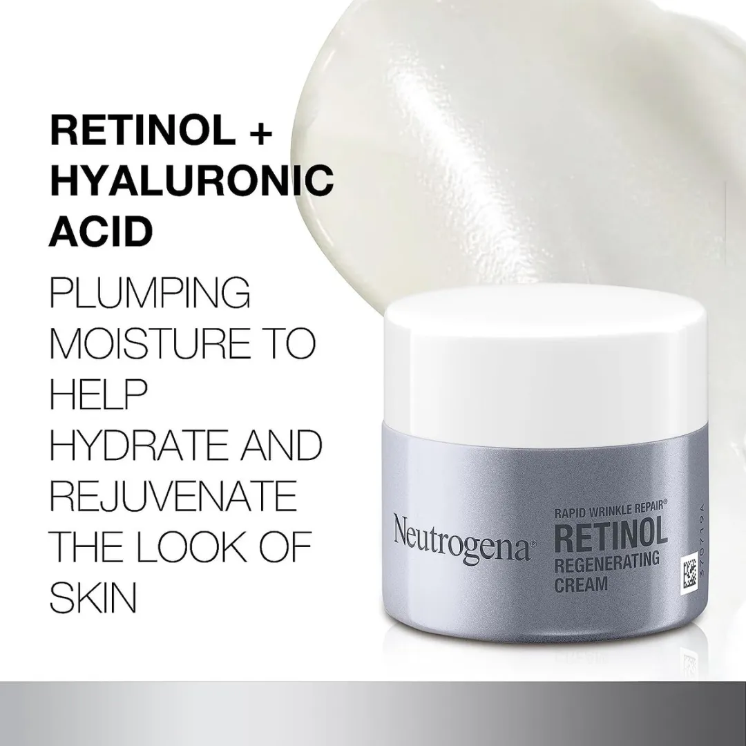 Neutrogena Rapid Wrinkle Repair Regenererende Crème 48g - afbeelding 2 van 6