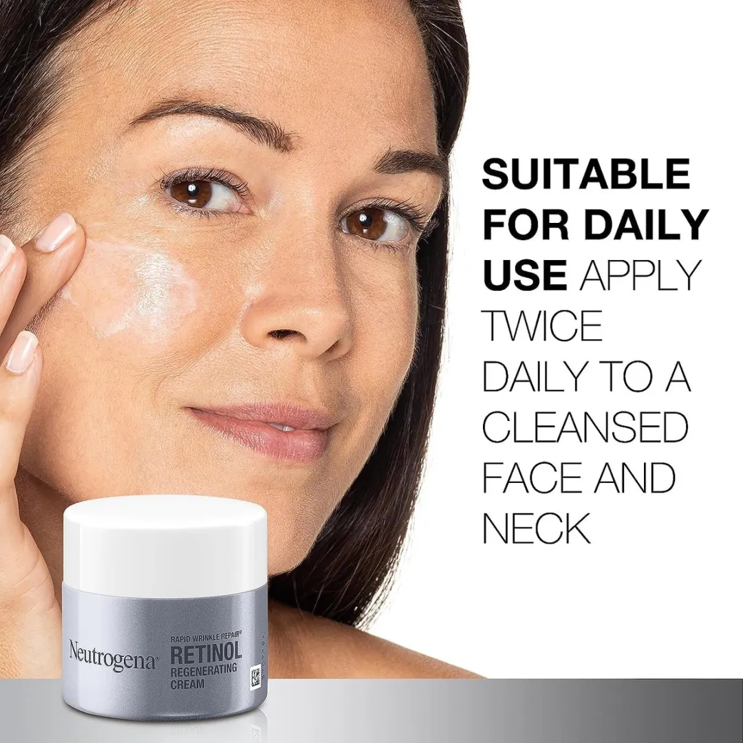Neutrogena Rapid Wrinkle Repair Regenererende Crème 48g - afbeelding 3 van 6