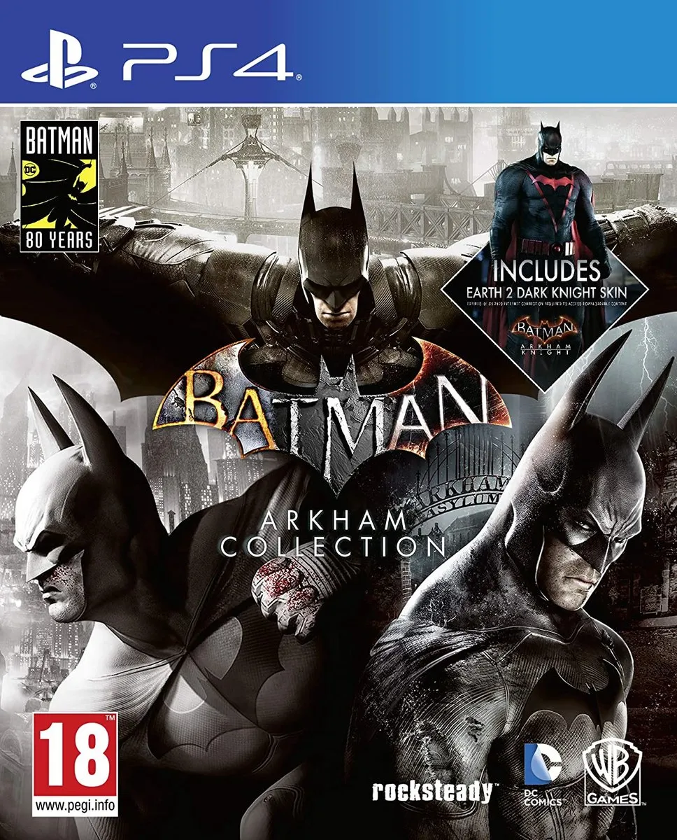 Warner Bros Batman Arkham Trilogy PS4