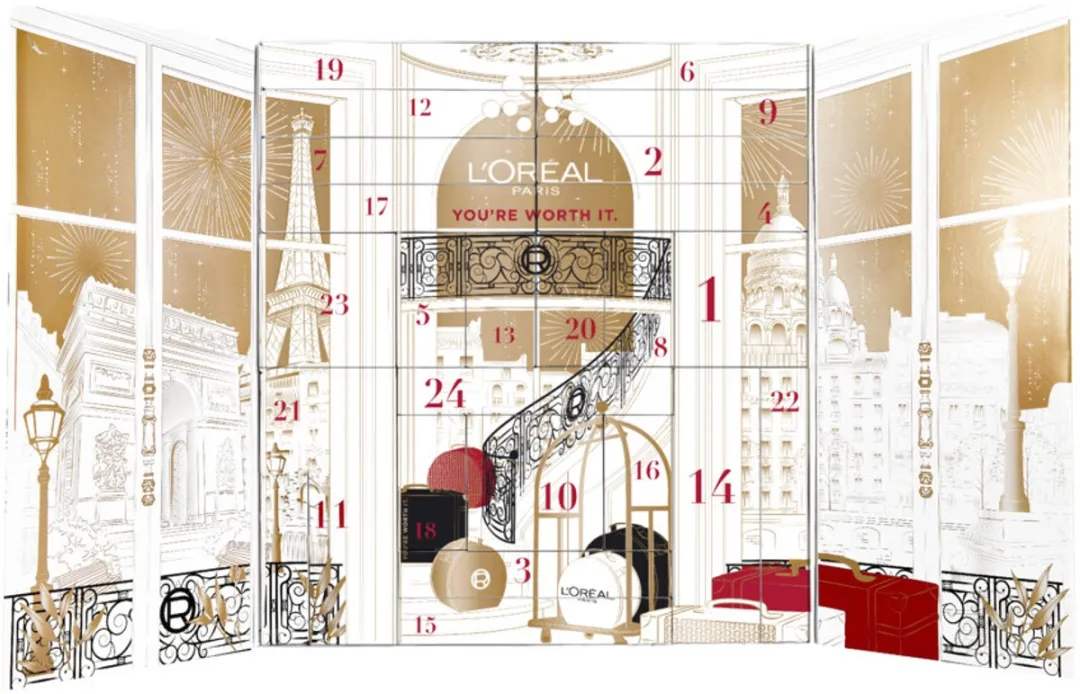 L'Oréal Paris Adventskalender 2025 - 24 Stuks