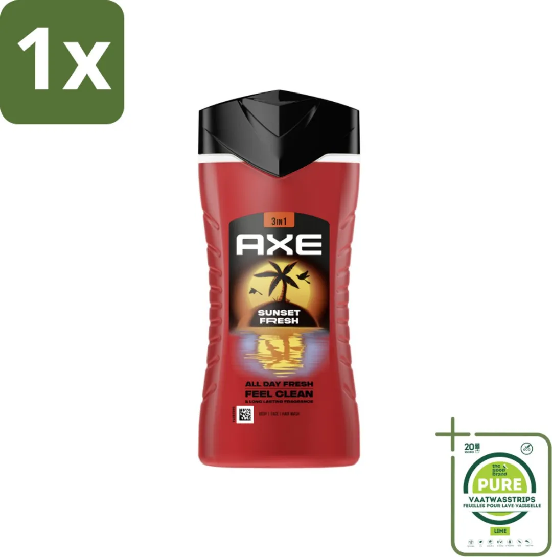 Axe Sunset Fresh Douchegel 3-in-1 250ml