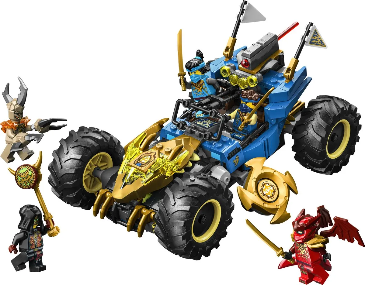 LEGO Ninjago Jay's Transformation Flite - 5 Minifiguren - Multicolor