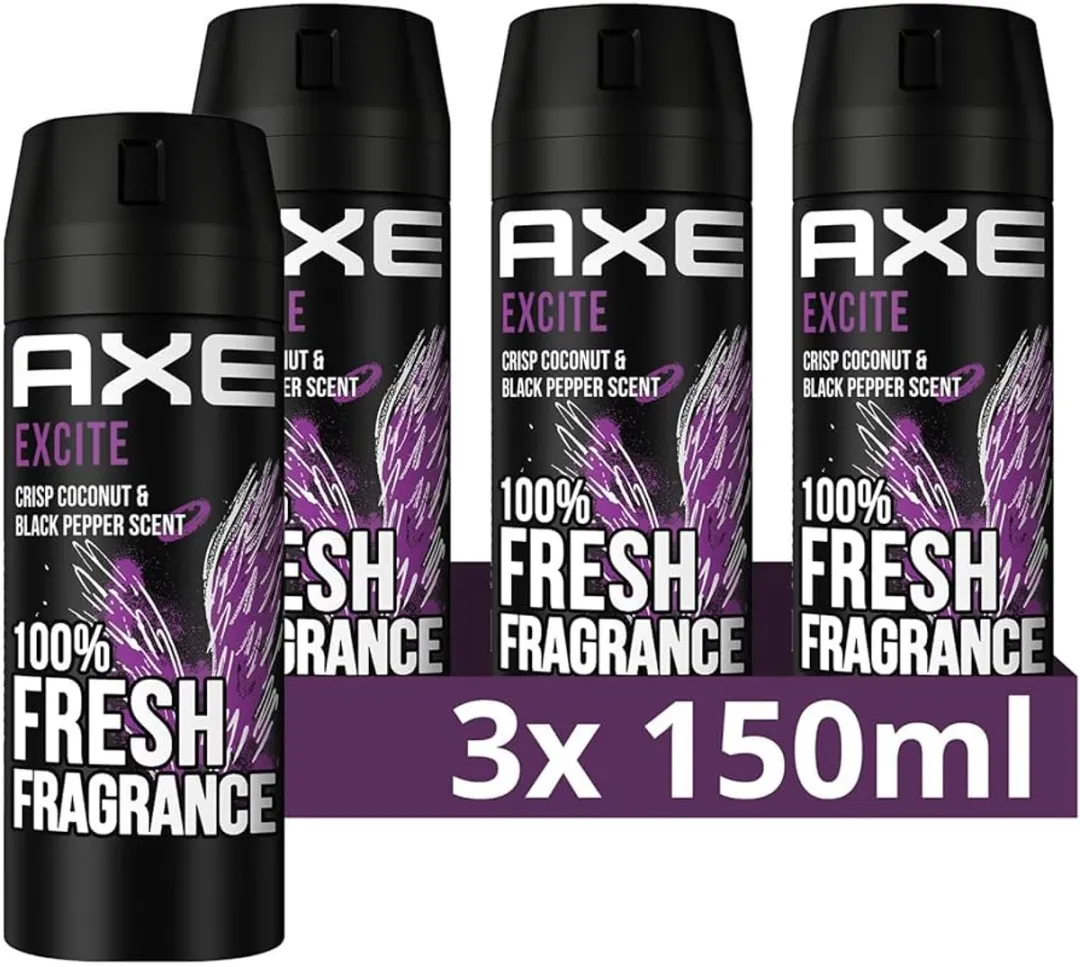 Axe Excite Deo Spray 3 x 150ml