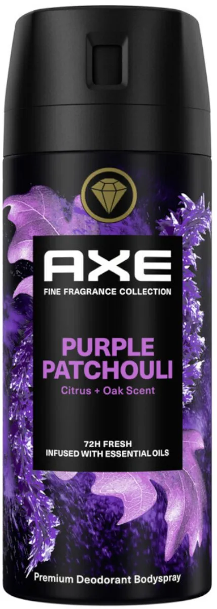 Axe Purple Patchouli Deodorant Spray 150ml