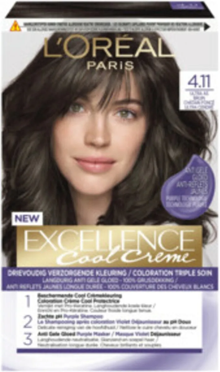 L'Oréal Paris Cool Cream Bruin Pakket - Permanent Full Coverage