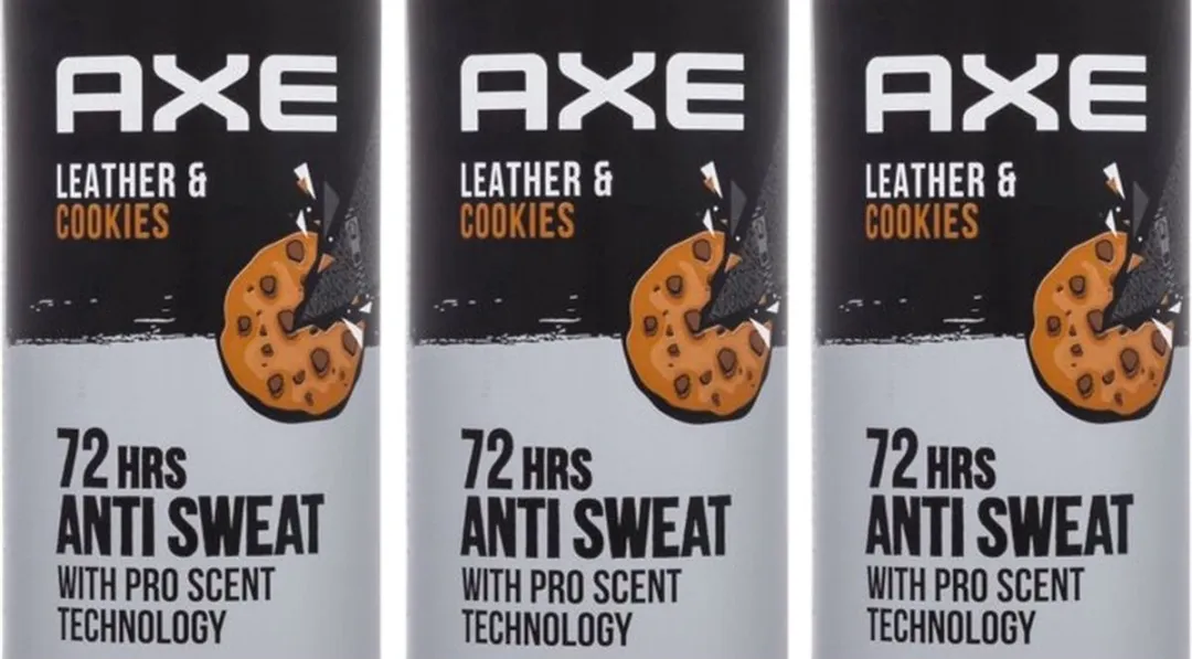 Axe Deodorant Dry Collision Leather & Cookies - 3x150ml