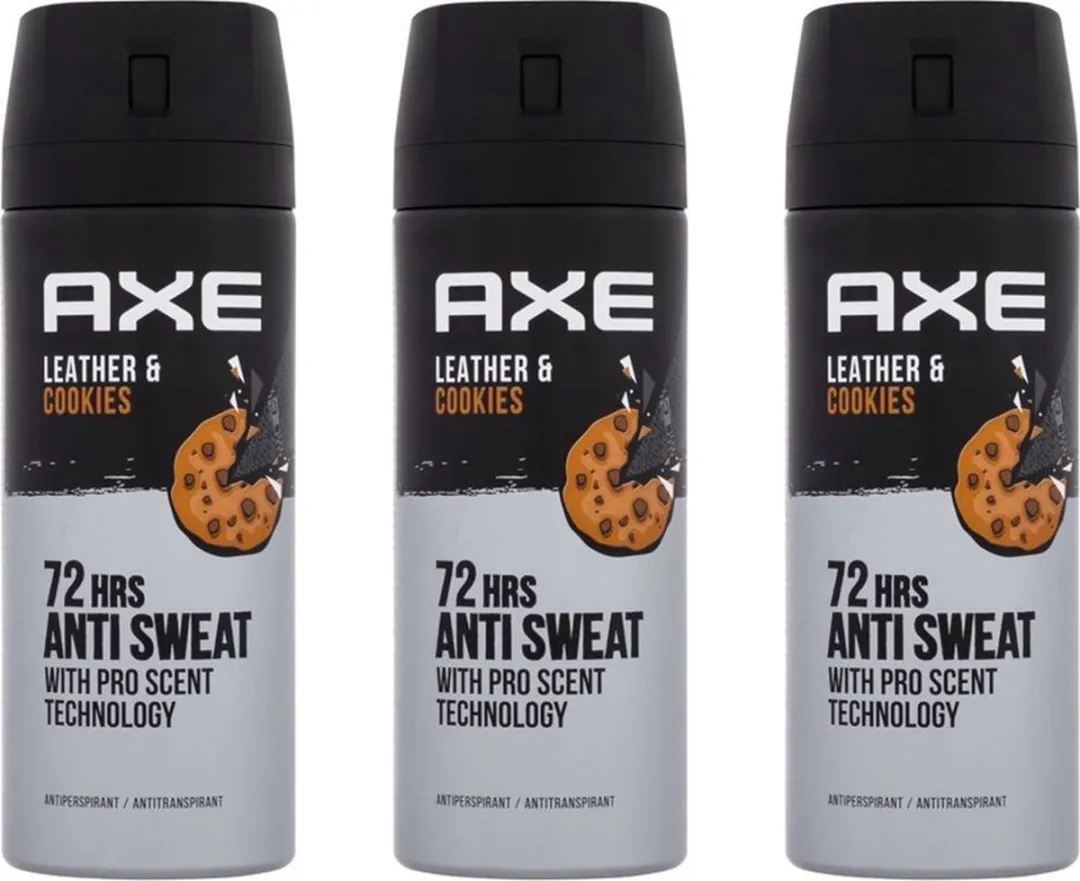Axe Deodorant Dry Collision Leather & Cookies