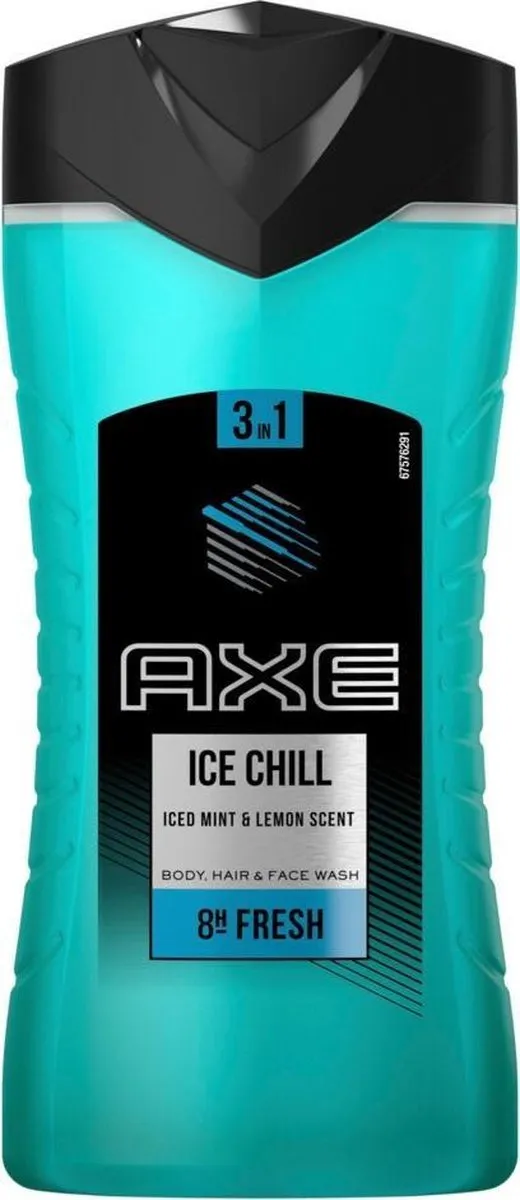 Axe Ice Chill 3-in-1 Douchegel 1500ml - 6 Stuks