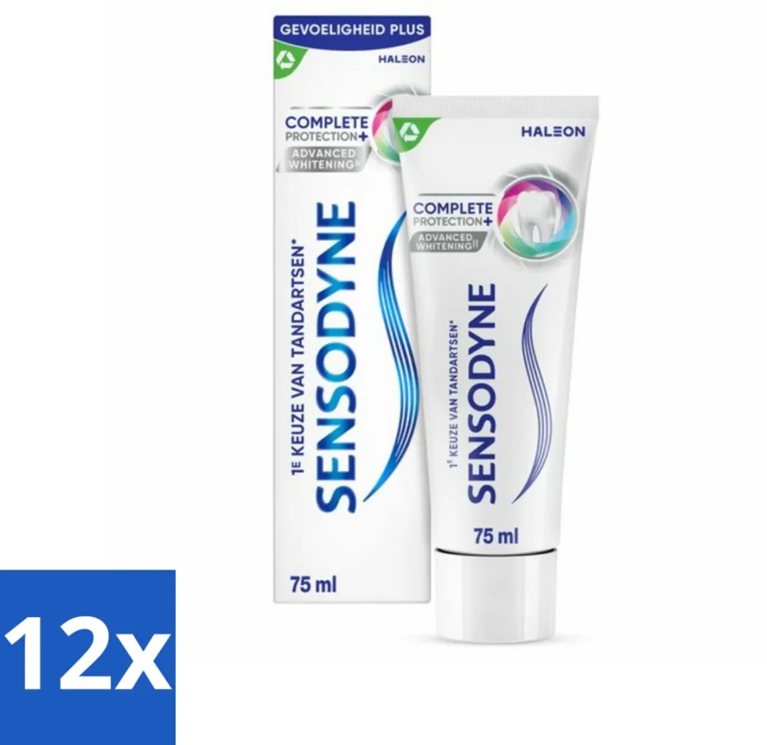 Sensodyne Complete Protection + Advanced Whitening Tandpasta 75ml