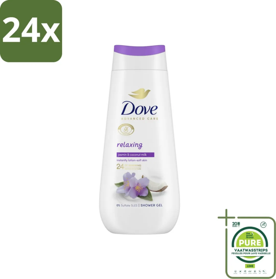 Dove Douchecrème Relaxing Kokos & Jasmijn 225ml