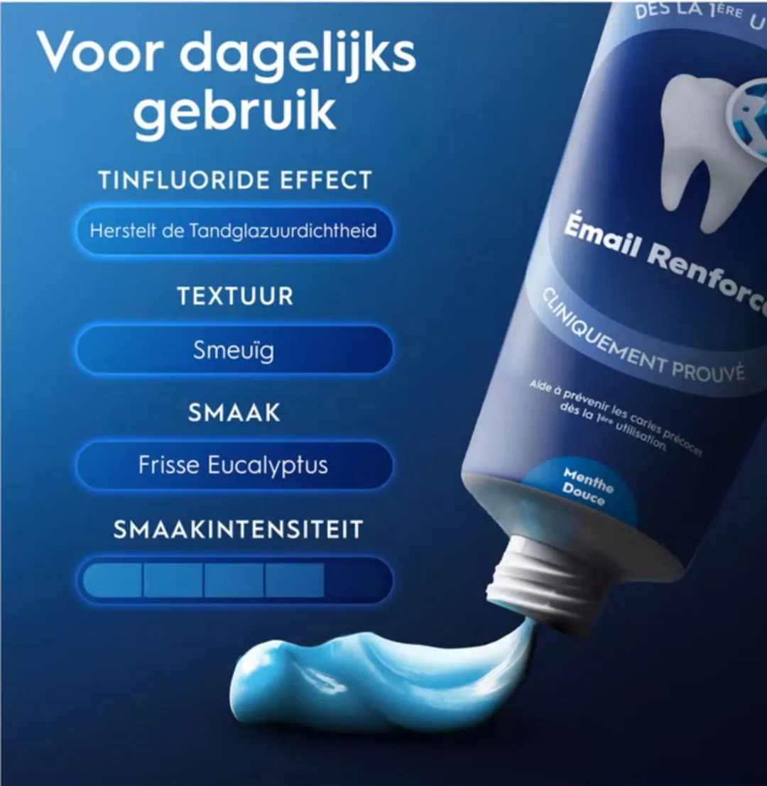 Oral-B Glazuurversterking Tandpasta 4x75ml
