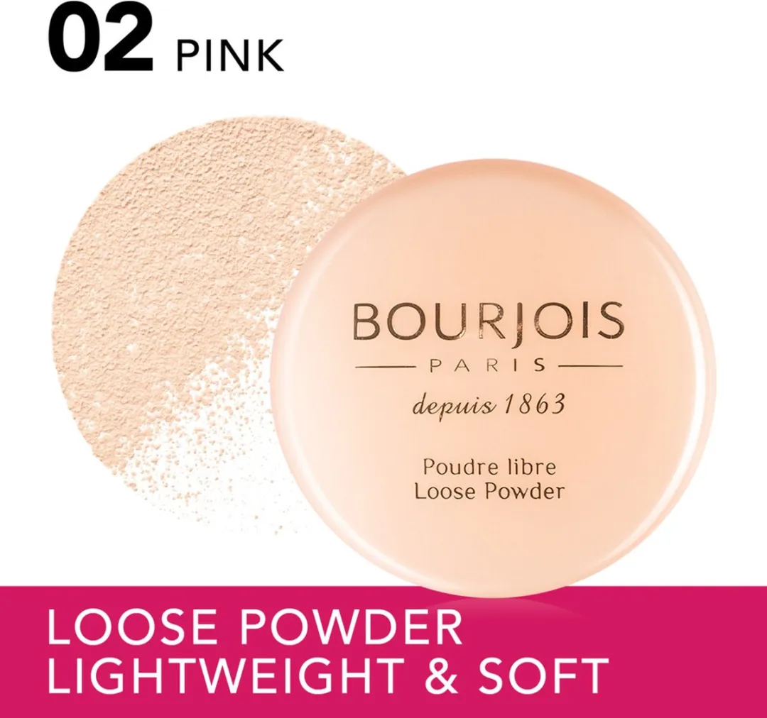 Bourjois Loose Powder 02 Rosy - 30ml