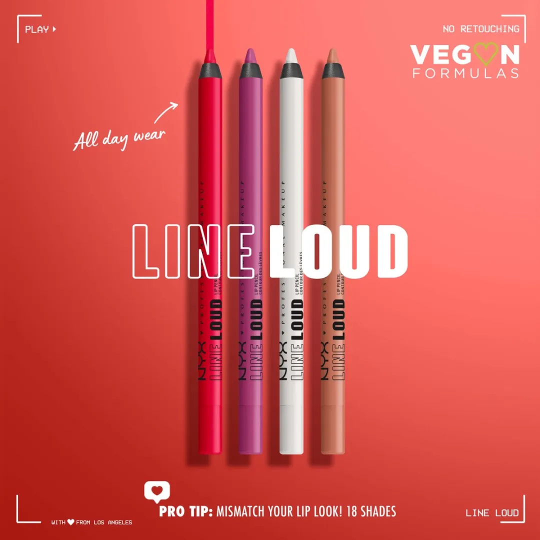NYX Line Loud Lip Pencil LLLP18 Evil Genius - 1.14g