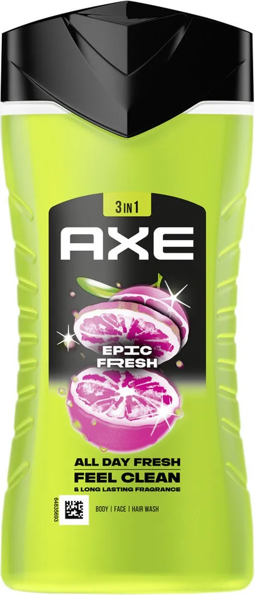 Axe Epic Fresh Douchegel 250ml - afbeelding 6 van 6
