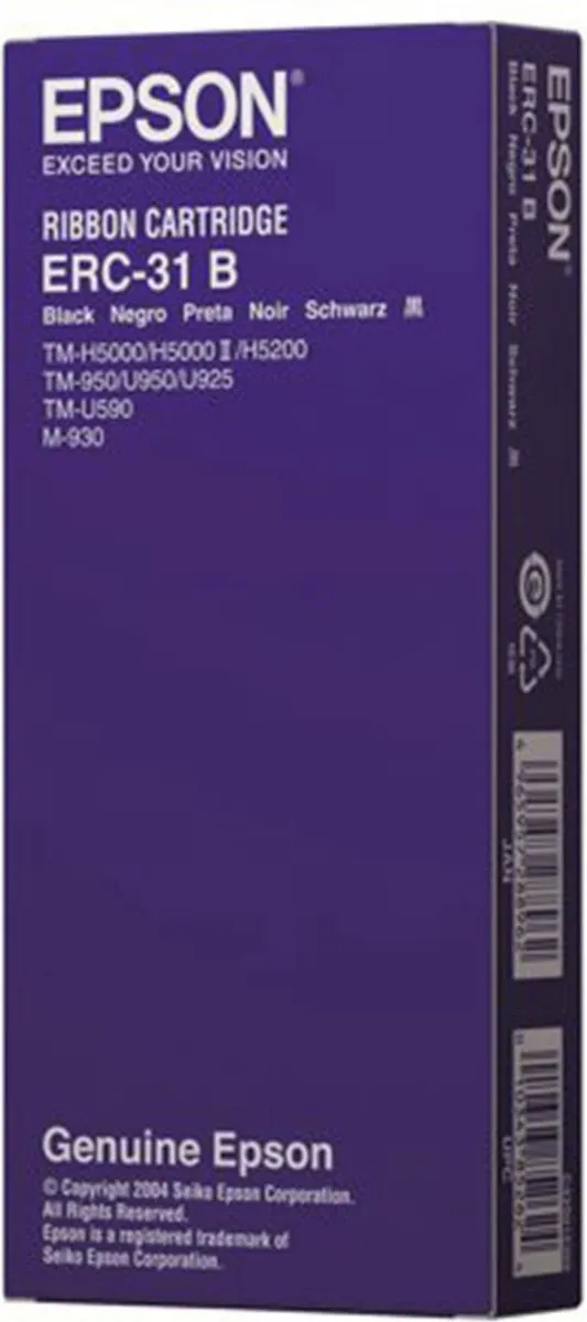 Epson ERC31B Ribbon Cartridge TM-H5000/II