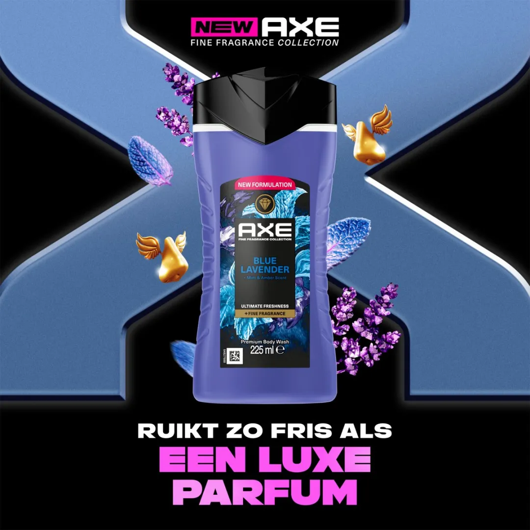 Axe Fine Fragrance Douchegel Blue Lavender - 6x225ml