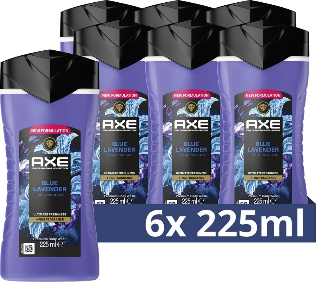 Axe Fine Fragrance Douchegel Blue Lavender - 6x225ml