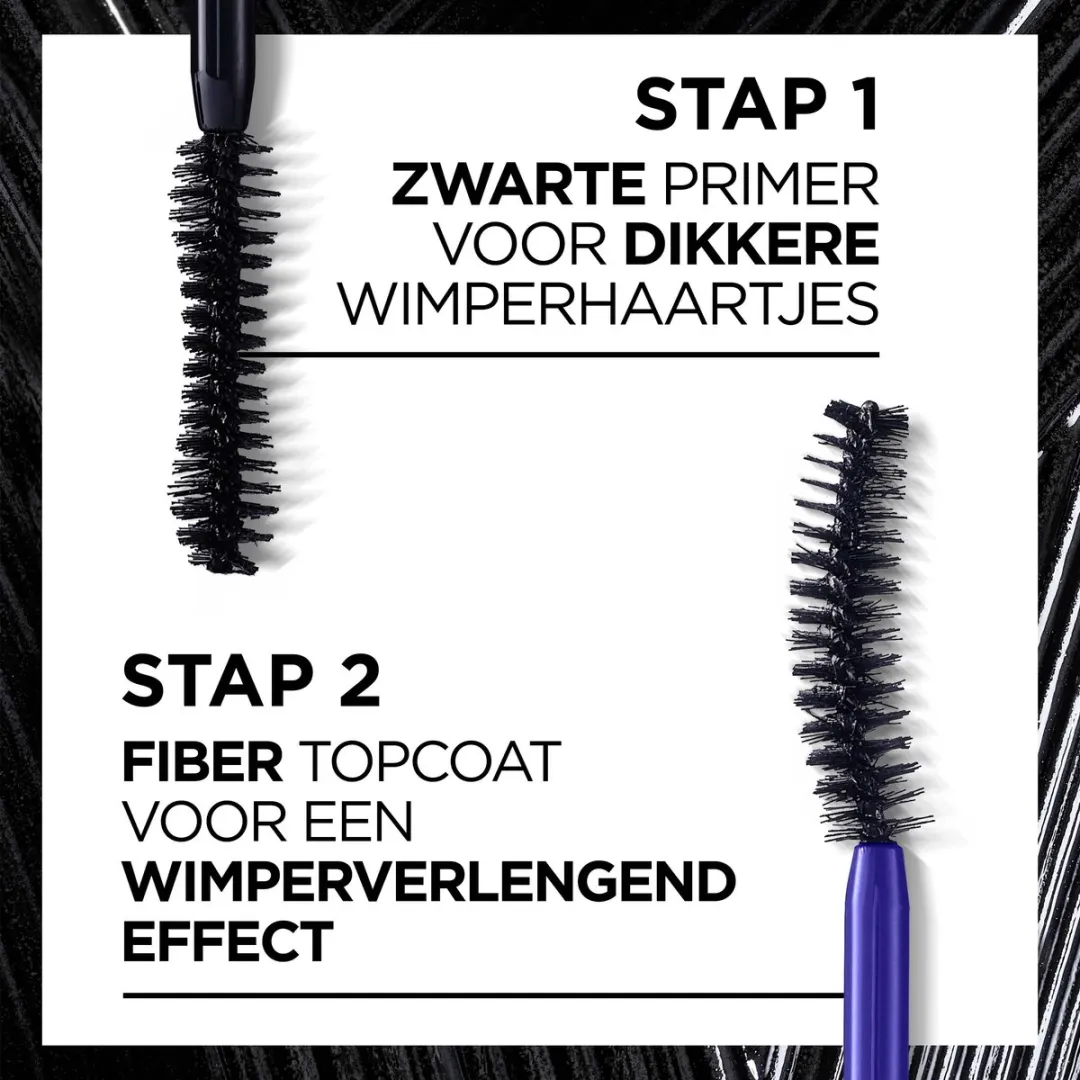 L'Oréal Paris PRO XXL Extension Mascara 24ml - 2 Stuks - Zwart
