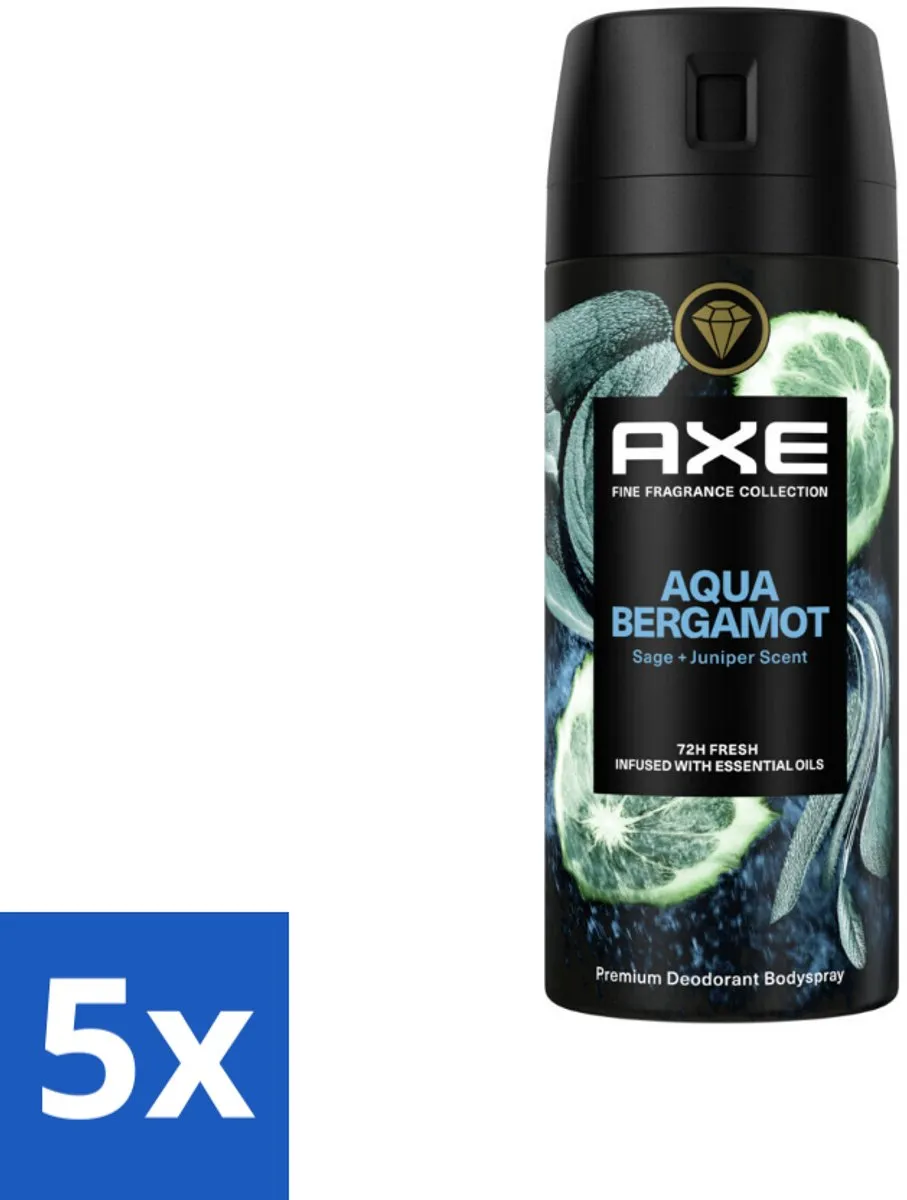 Axe Deodorant Spray Aqua Bergamot