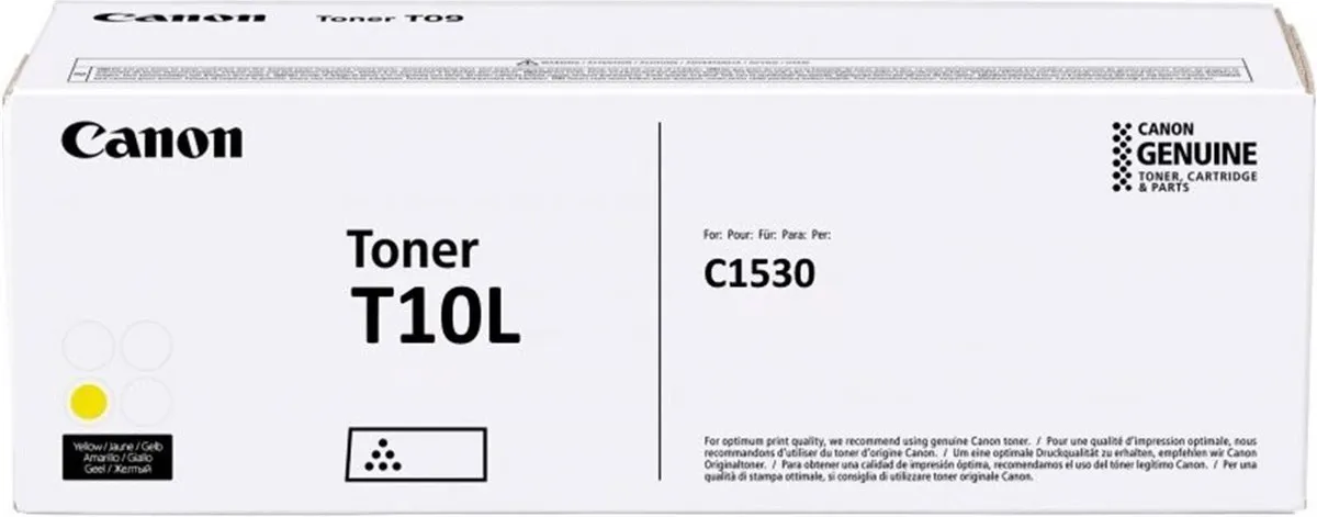 Canon T10L Tonercartridge Geel