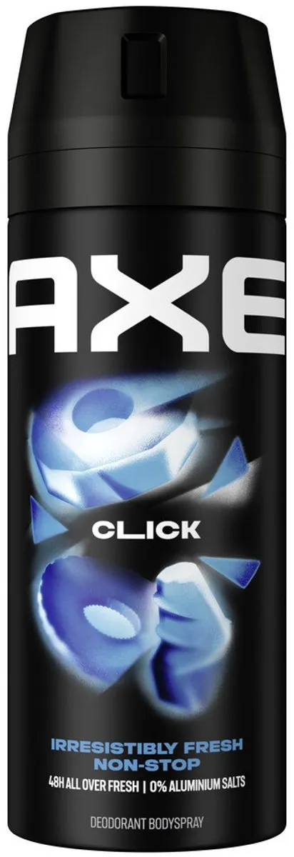 Axe Deodorant Bodyspray Click 150ml - 7 Stuks