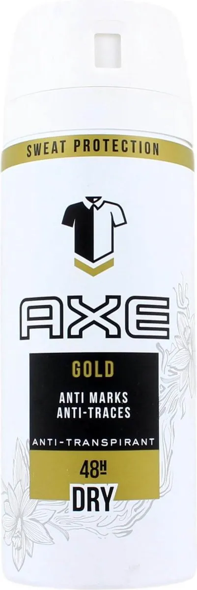 Axe Gold Dry Deo Spray - 12x150ml