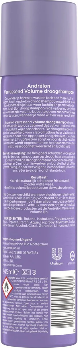 Andrélon Verrassend Volume Droogshampoo 245ml
