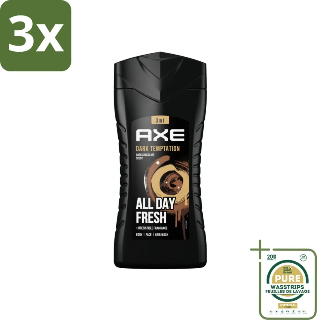 Axe Dark Temptation 3-in-1 Douchegel 750ml