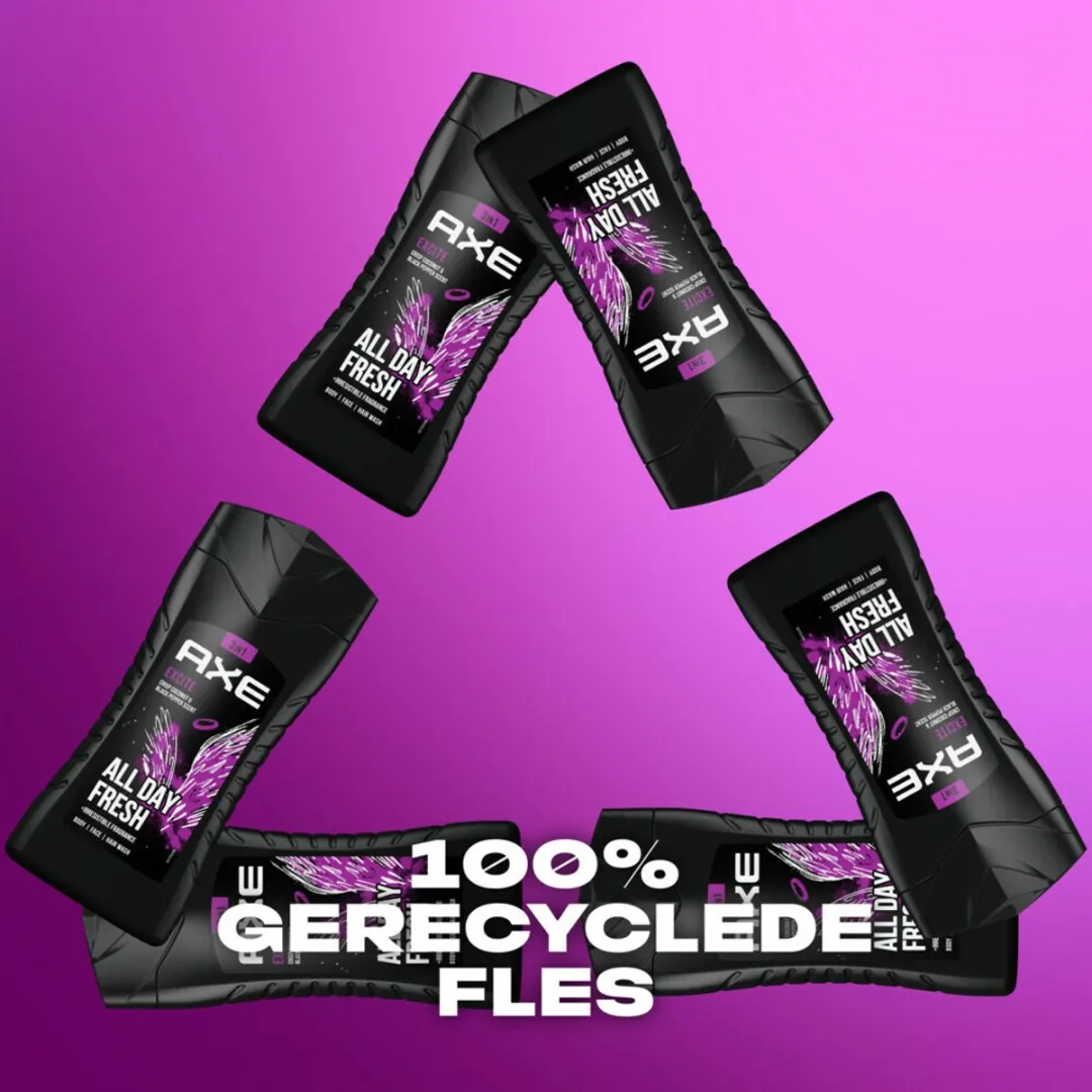 Axe Excite 3in1 Douchegel DuoPak - 2x250ml