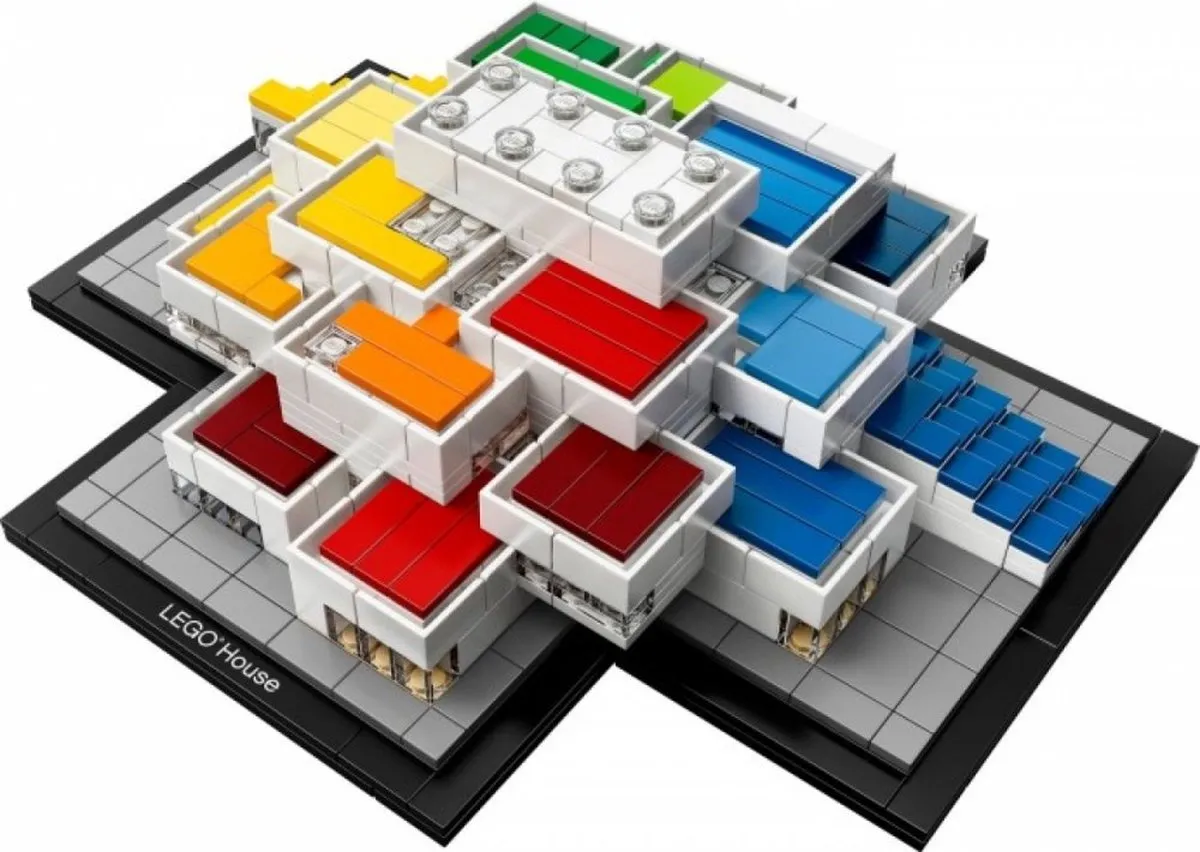 LEGO House 21037 Bouwset - 774 Stukken - Geel/Groen/Blauw/Rood/Wit