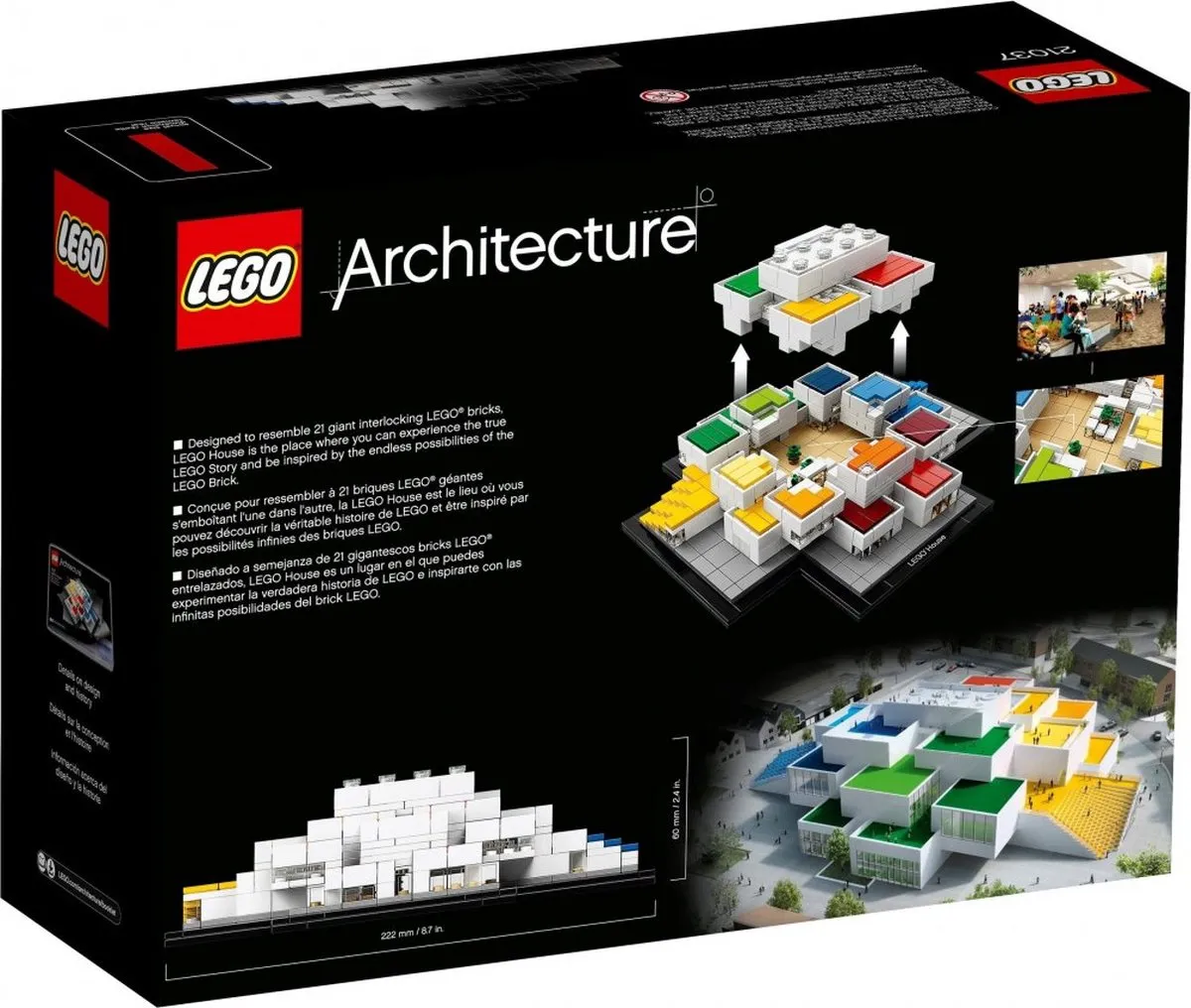 LEGO House 21037 Bouwset - 774 Stukken - Geel/Groen/Blauw/Rood/Wit