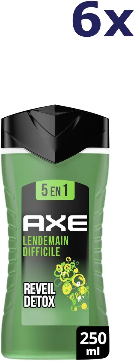 Axe Réveil Detox 5-in-1 Douchegel 250ml