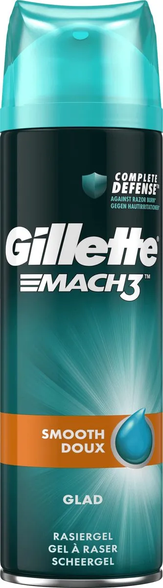 Gillette Mach3 Smooth Scheergel 200ml