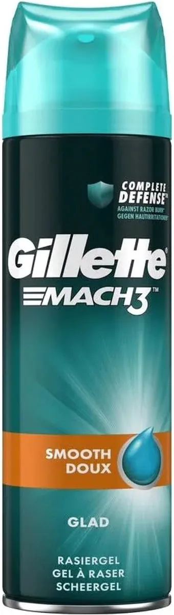 Gillette Mach3 Smooth Scheergel 200ml