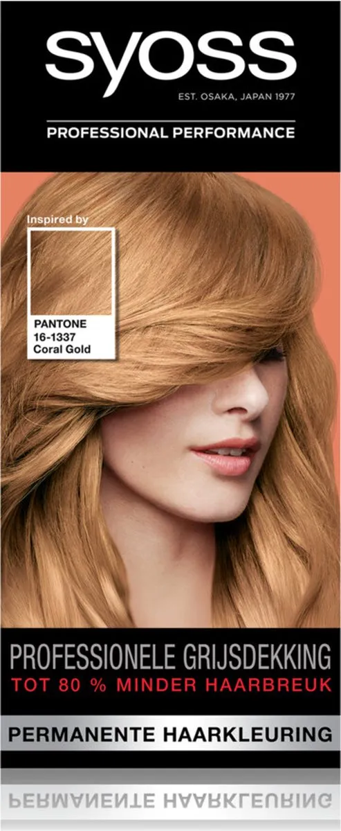 SYOSS Colors Pantone Haarverf 9-67 Coral Gold
