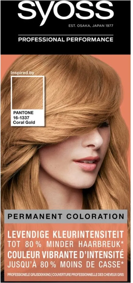 SYOSS Colors Pantone Haarverf 9-67 Coral Gold - 120ml