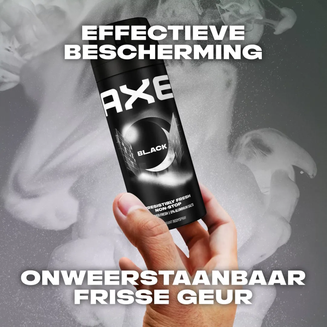 Axe Black Deodorant Bodyspray - 6x150ml