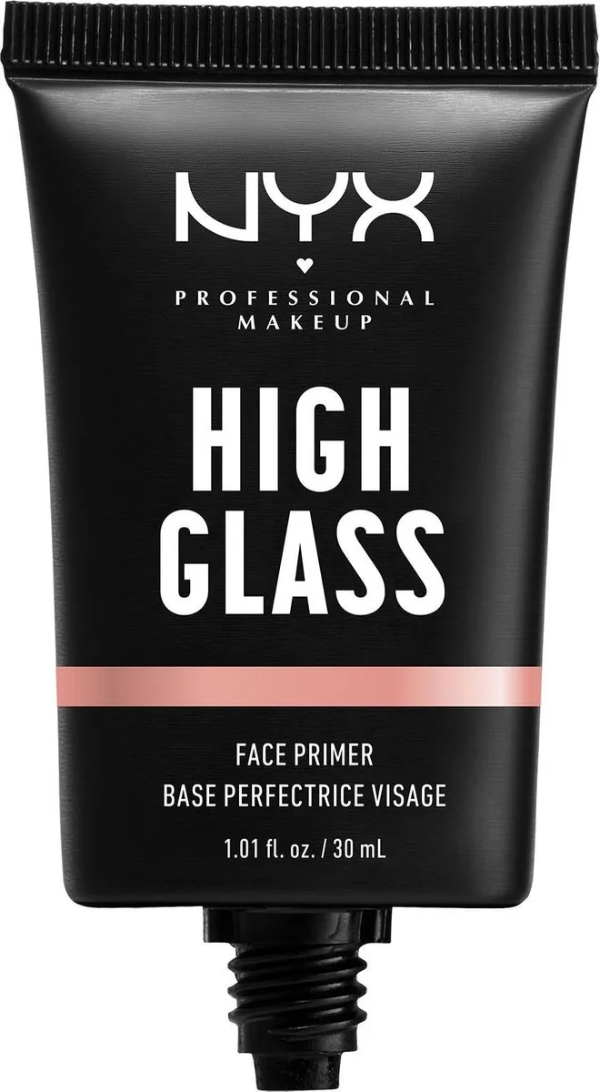 NYX Professional Makeup High Glass Face Primer Rose Quartz - 30ml