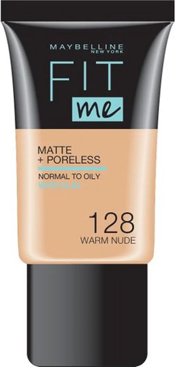 Maybelline Fit Me Matte + Poreless Foundation 128 Warm Nude