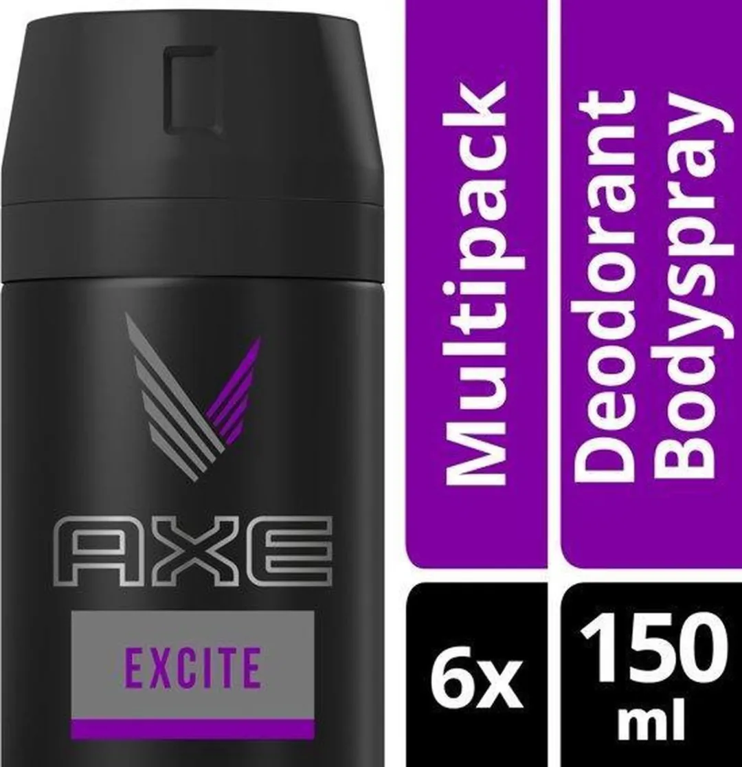 Axe Excite Deospray 150ml - 6 Stuks