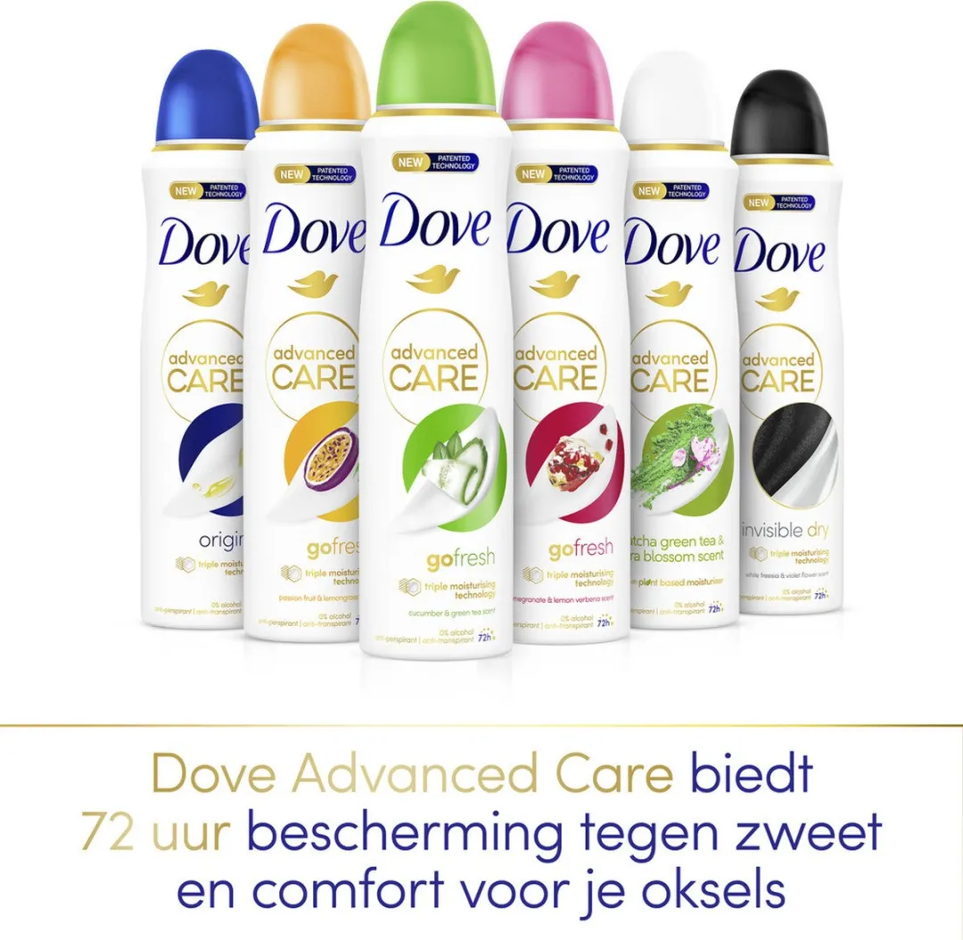 Dove Deodorant Spray Cucumber & Green Tea 150ml