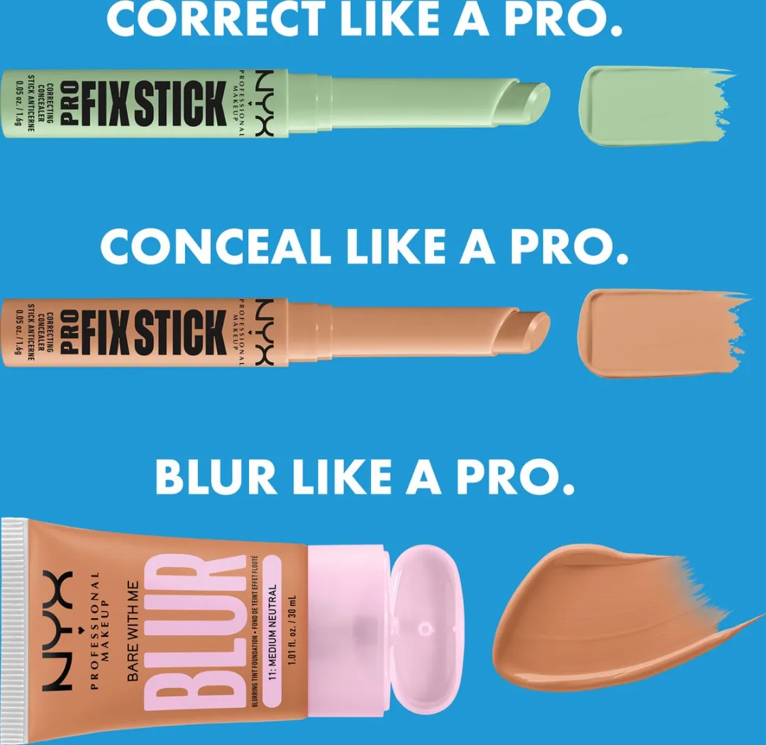 NYX Pro Fix Stick Concealer Apricot - 1.6g