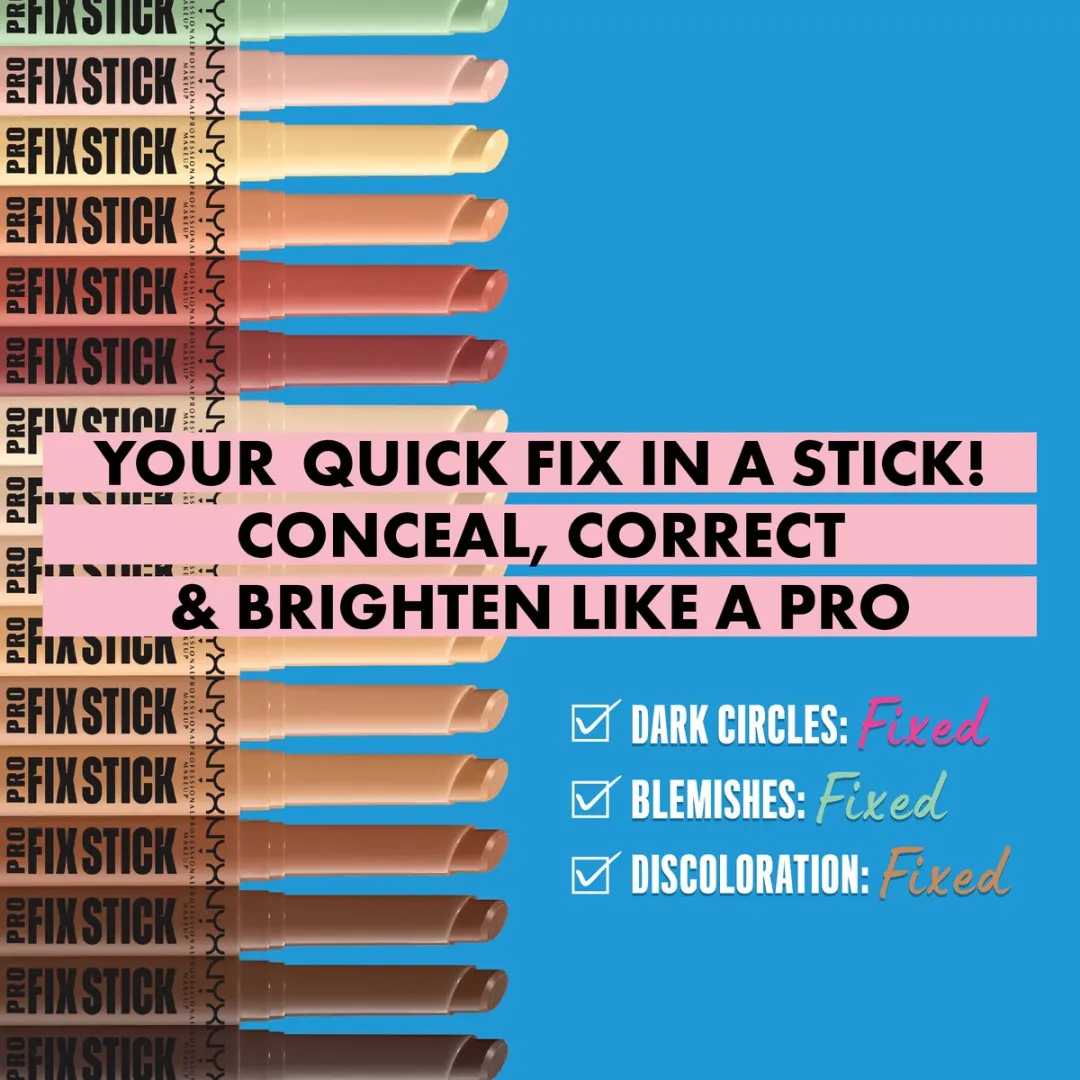 NYX Pro Fix Stick Concealer Apricot - 1.6g