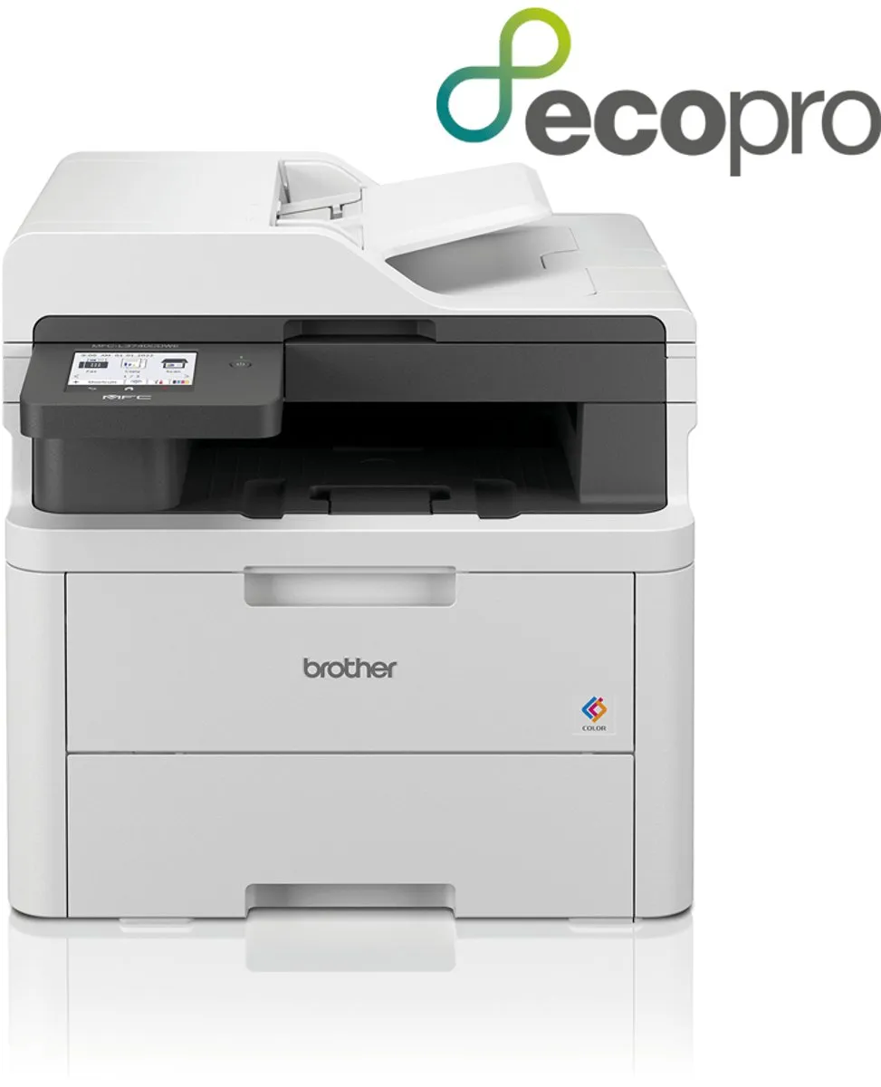 Brother MFC-L3740CDWE Multifunctionele Printer Wit