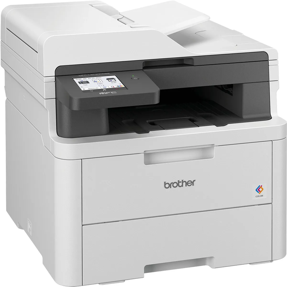 Brother MFC-L3740CDWE Multifunctionele Printer Wit - afbeelding 6 van 6