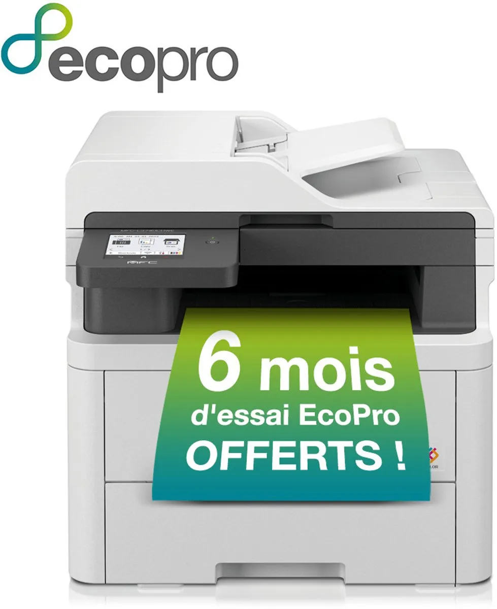 Brother MFC-L3740CDWE Multifunctionele Printer Wit