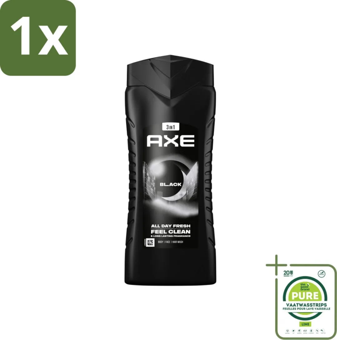 Axe 3-in-1 Douchegel Black 400ml
