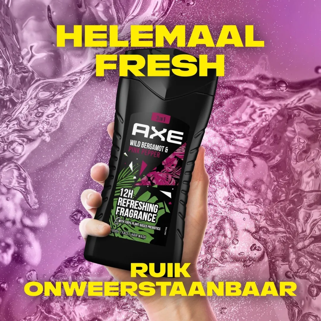 Axe Fresh Bergamot & Pink Pepper Douchegel 250ml